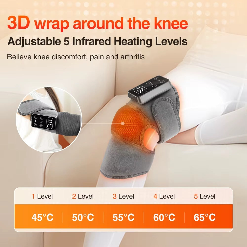 Bodrelax™ Pro Heat & Vibration Knee Massager