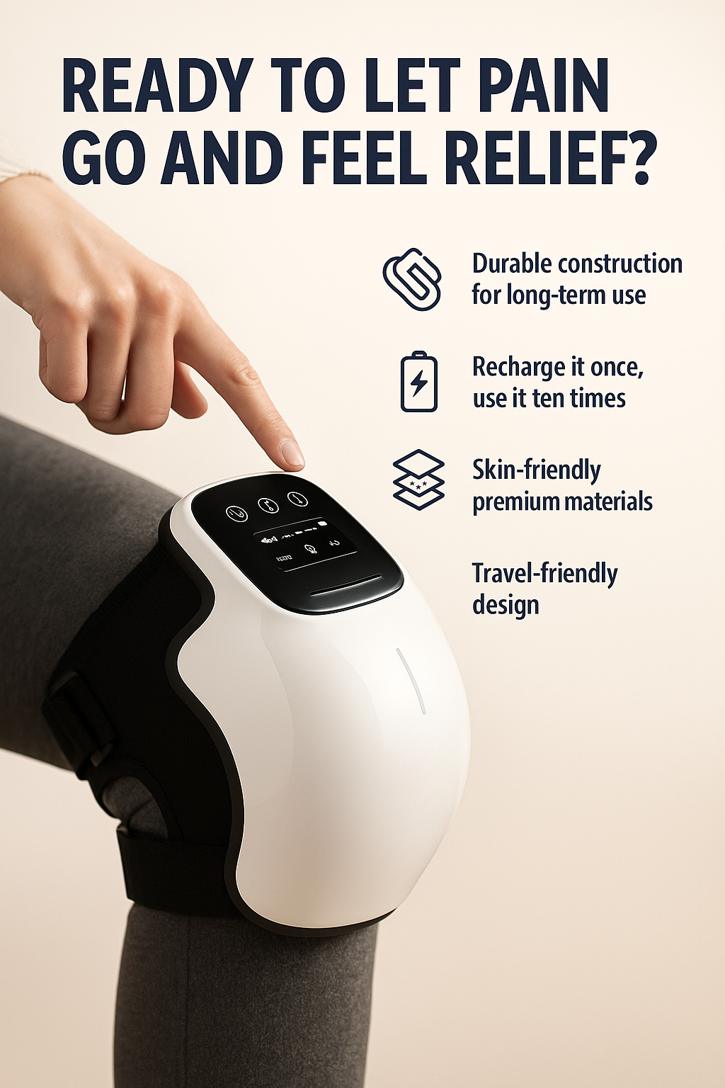 Bodrelax™ Heated Knee Massager