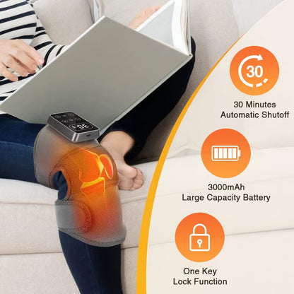 Bodrelax™ Pro Heat & Vibration Knee Massager